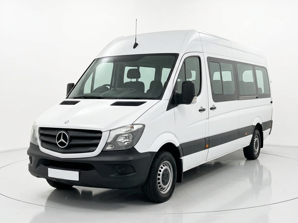 Mercedes Sprinter High Roof Executive Minibus minibus with professional driver